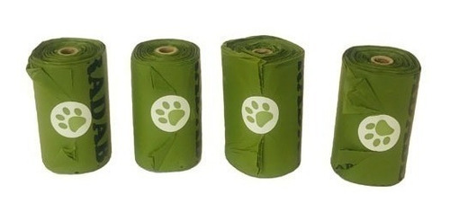 Bolsas Biodegradables  Ecologicas 60 Und. Fecas Perro