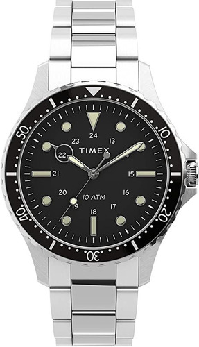 Timex Navi Xl - Reloj Analógico De Cuarzo De Acero