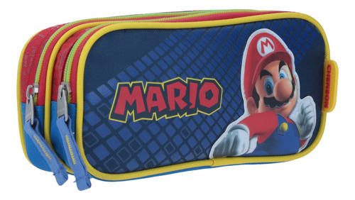 Lapicera Chenson Super Mario Nanji Color Rojo Liso