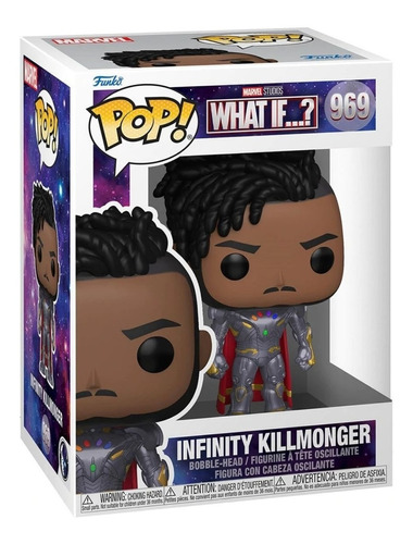 Funko Pop Marvel:  Infinity King Killmonger - What If? #969