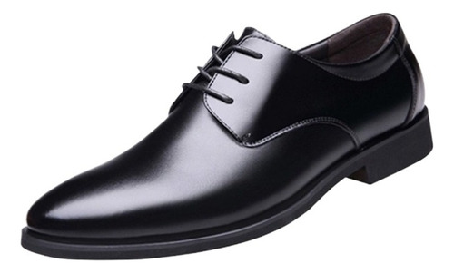 Zapatos De Vestir De Hombre Elegant Negro Y Marrón