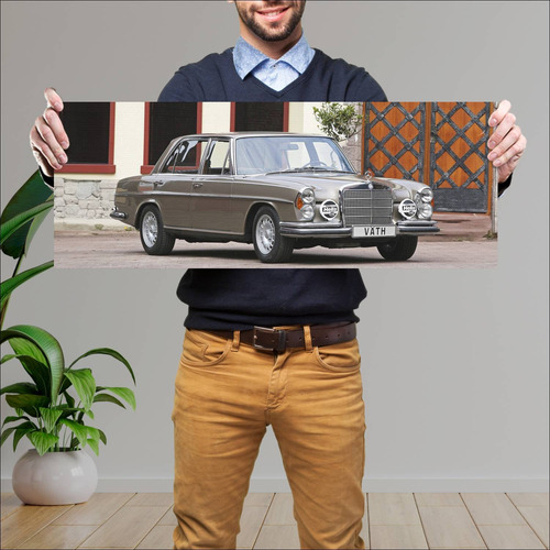 Cuadro 30x80cm Auto 2012 Mercedes Benz 300 Sel B 961