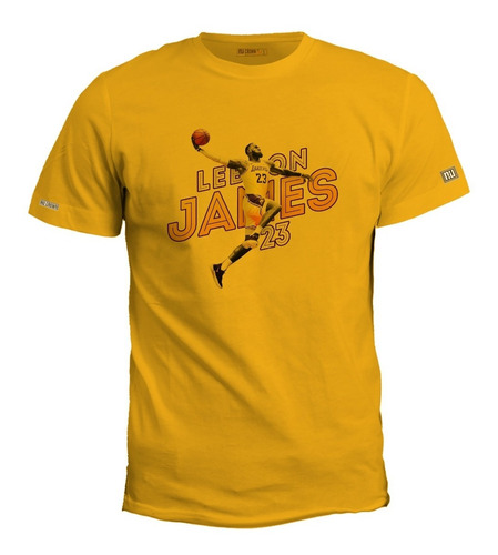 Camiseta Lebron James 23 Lakers Basket Basketball Hombre Irk