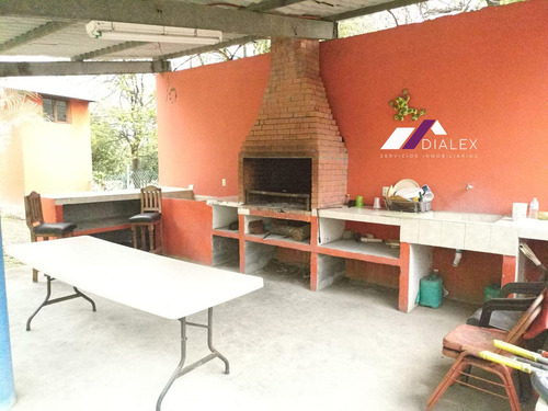 Venta Quinta De 3,250 M2 -san José Cadereyta- 4 Recámaras Con Alberca Y Palapa
