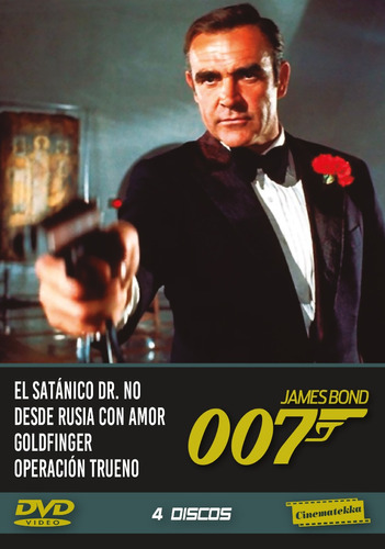 James Bond 007 - Pack (4 Discos) Dvd