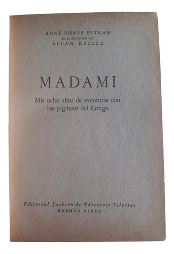 Madami - Anne Eisner Putnam - Ed. Jackson