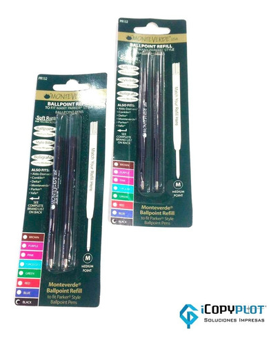 Repuesto Tipo Parker Monte Verde Punta Media * 3 Dls C/u *