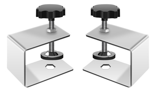 Pack 2 Abrazaderas Para Instalación Frontal De Cajón