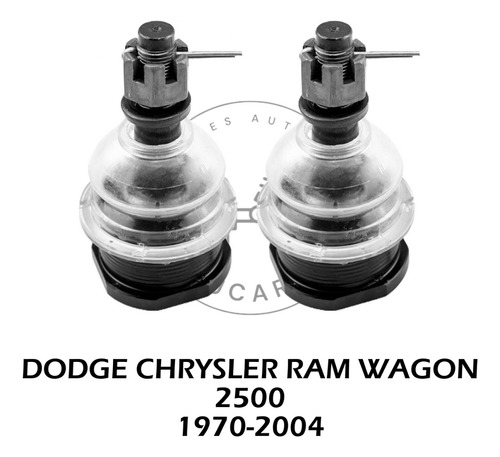 Par Rotula Superior Dodge Chrysler Ram Wagon 2500 1970-2004