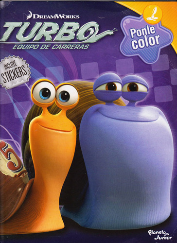 Turbo -ponle Color: Incluye Stickers., De Varios Autores. Serie 9584235480, Vol. 1. Editorial Grupo Planeta, Tapa Blanda, Edición 2013 En Español, 2013