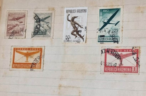Estampillas Antiguas Argentina Lote De 95 Sellos 1910 A 1951 (Usado)