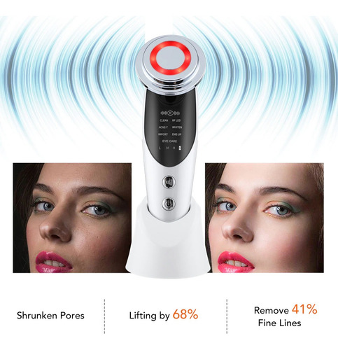 Masaje Microcorriente Ems Rostro Joven Limpio Tonifica 7 N 1