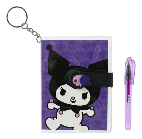 Hello Kitty Y Sus Amigos Kuromi Mini Cuaderno Diario Color Lila
