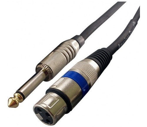 Cable Canon Xlr A Plug 1/4  7.5mt Cp-164 American Sound