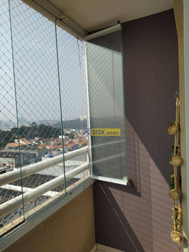 Imagem 4 de 10 de Apartamento Com 2 Dormitórios À Venda, 54 M² Por R$ 320.000,00 - Conjunto Residencial Pombeva - São Bernardo Do Campo/sp - Ap2174