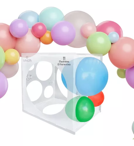 Calibrador De Globos Tipo Cubo Diferentes Medidas