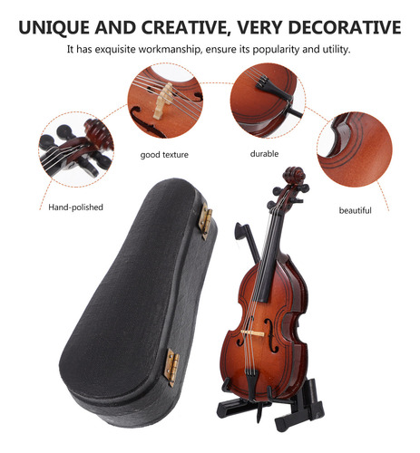 Modelo De Mini Instrumento De 1 Peça Mini Bass Adornment Del