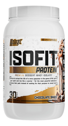 Proteina Nutrex Isofit Isolatada 2.2 Lb Los Sabores