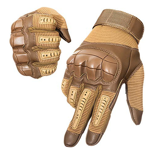 Yunlong Guantes Tácticos Touch Screen Motorcycle Full Finge