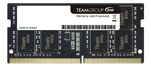 Memoria RAM Elite 8GB 1 Team Group TED48G3200C22-S01