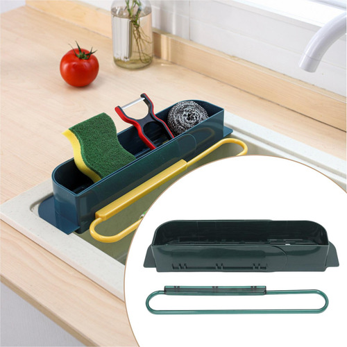 Escurridor De Platos, Estante Verde-2 Verde-2 37cmx9cmx7cm