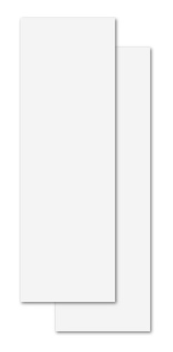 Imagen 1 de 4 de Revestimiento Lume 45x90 Blanco Brillante Pleno Cuotas