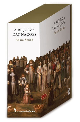 Imagem 1 de 2 de Box A riqueza das nações, de Smith, Adam. Editora Wmf Martins Fontes Ltda, capa mole em português, 2016