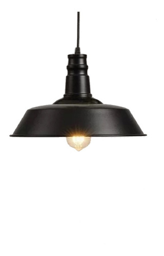 Imagem 1 de 1 de Pendente Classic Retro Black Skyshow® Industrial