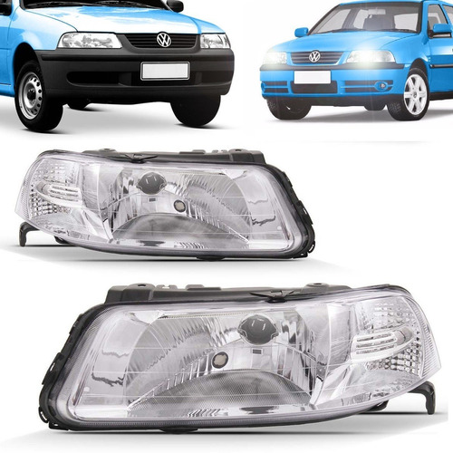 Volkswagen Gol G3 / Parati / Saveiro Kit 2 Semiópticas