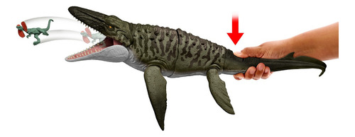 Jurassic World Dinossauro De Brinquedo Rebirth Mosasaurus
