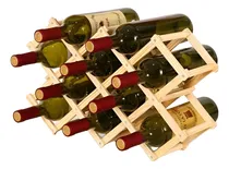 Comprar Adega De Mesa Empilhável Porta Garrafas Vinho 10 Garrafas