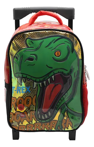 Mochila de dinosaurios con rueditas hotsell