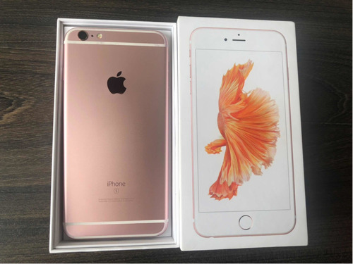 iPhone 6s Plus Gold Rose De 128 Gb Caja
