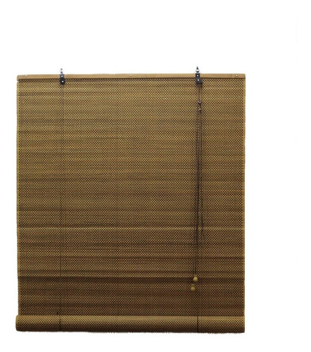 Persiana Bambu Rolo Marrom 1,00 (l) X 1,80 (a) M Cortina