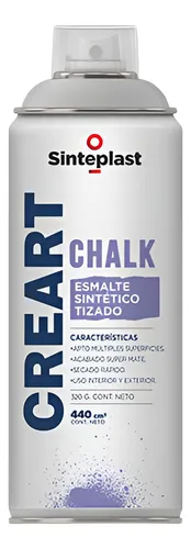 Aerosol Tizado Blanco Algodón Creart Chalk Sinteplast 440cm