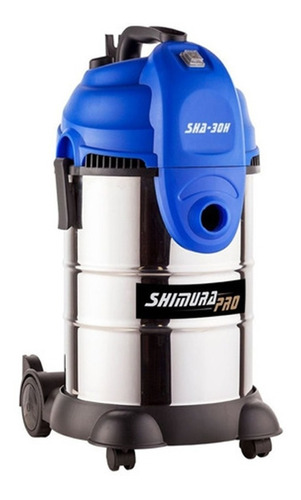 Aspiradora Shimura 1200w 30 Litros Inoxidable 30lts