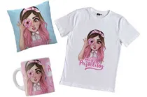 Comprar Remera Mis Pastelitos Youtube  Combo Con Taza Y Almohada