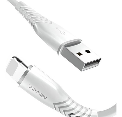 Cable Para iPhone Reforzado Usb A Lightning Carga Rápida 1m