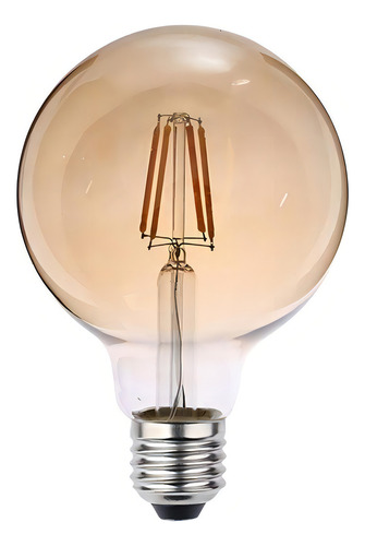 Lâmpada Led Blumenau Filamento Globo G125 4w E27 Bivolt Cor da luz Branco-quente 127/220V