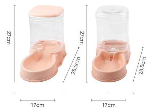 Dispensador Automático De Agua Para Mascotas Plato Para