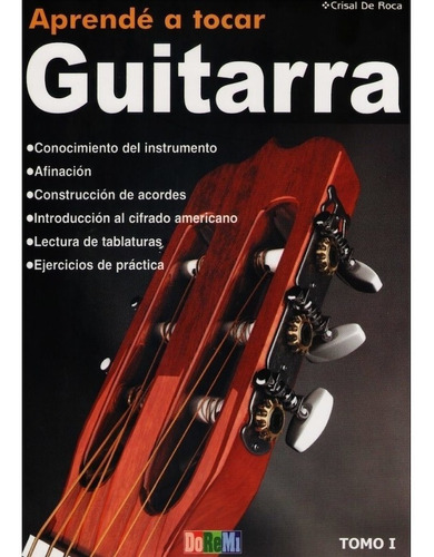 Libro Aprendé A Tocar Guitarra Tomo 1 - Tomo 2 Doremi