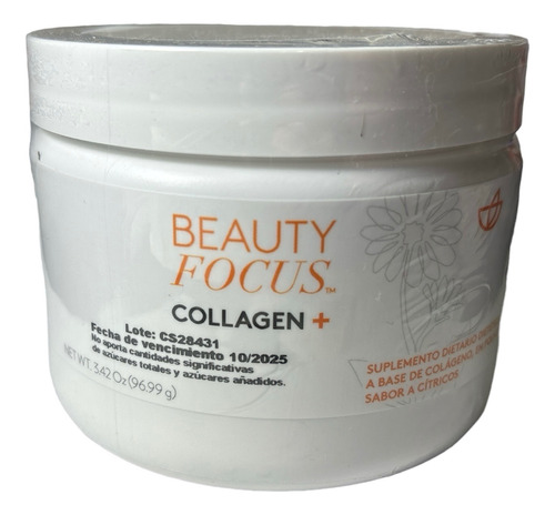 Beauty Focus Collagen+ Nuskin. Colageno Doble Hidrolizado