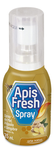 Apis Fresh Spray Bucal Mel Gengibre 35ml Arte Nativa