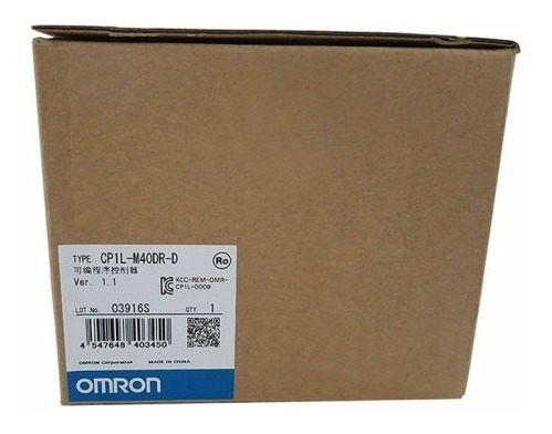 Plc Omron Cp1l-m40dr-d Nuevo Cp1lm40drd