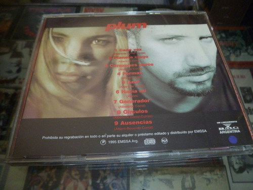 Plum - Charly Alberti / Del Corral Cd Soda Stereo Excelente