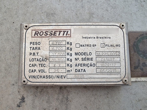 Imagem 14 de 14 de Carreta Bicaçamba Rossetti Ano 2019 Levtec 25 Metros