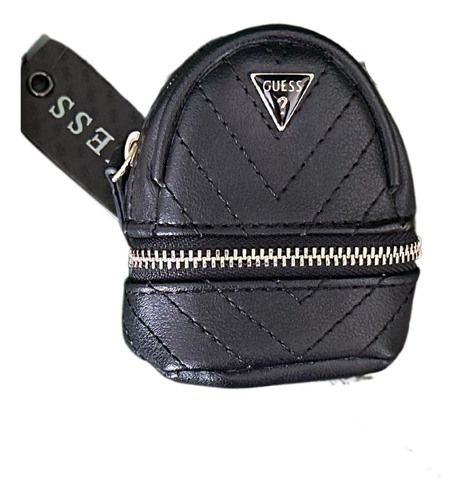 Monedero Guess Mini Mochila Negro