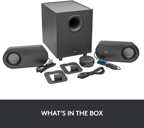 Bocina Logitech Con Subwoofer Z407 Bluetooth 40w Rms