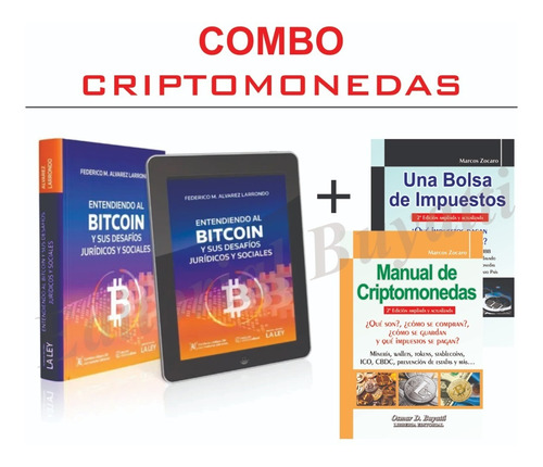Combo Entendiendo Al Bitcoin + Manual De Cripto + Una Bolsa