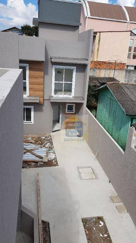 Imagem 25 de 30 de Sobrado Com 3 Dormitórios À Venda, 129 M² Por R$ 520.000,00 - Boqueirão - Curitiba/pr - So0318